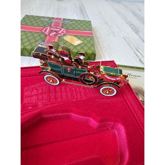 White House Howard Taft 2012 car metal ornament Xmas tree automobile Americana p - Picture 2 of 12